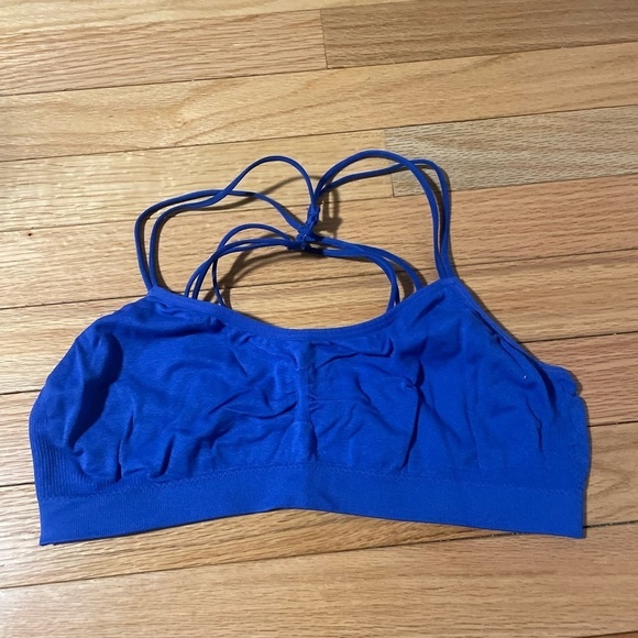 LIVE Love Dream Royal Blue Sports Bra Size Large - Picture 1 of 6